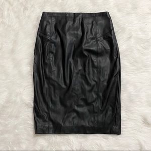 EXPRESS Faux Leather Pencil Skirt